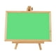 thumbnail image 2 of Pizarra Pequeña con Soporte de Madera | Pizarra con Borde Verde y Blanco para Estudiantes | Pizarra Portátil y Ligera | Letrero Artesanal para Decoración Del Hogar y El Aula | Fácil de Limpiar, 2 of 6