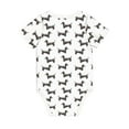 thumbnail image 2 of Daiia Dachshund Dog Puppy Printed Unisex-Baby Short Sleeve Onesies Bodysuits Baby Climbing Clothes Soft and Comfortable Romper with Expandable Shoulder Design-18 Months, 2 of 8
