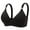 #1-Black, variant on Womens Plus Size $5,Women Thin Plus Size Breathable Gathered Underwear Women Non-Steel Bra Daily Bra