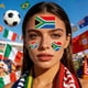 thumbnail image 1 of Uuiauoio 10 pcs Temporary Football Tattoo Stickers Set of 10 for Match Party Fan Celebration Face Body Art Decoration Sport Themed Supplies, 1 of 6