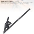 thumbnail image 4 of ZOUSSIQI Angle Finder Protractor, 0-180 Degree Angle Measuring Tool, Adjustable Aluminum Angle Finder Ruler, Woodworking Tool CA919-10828, 4 of 9