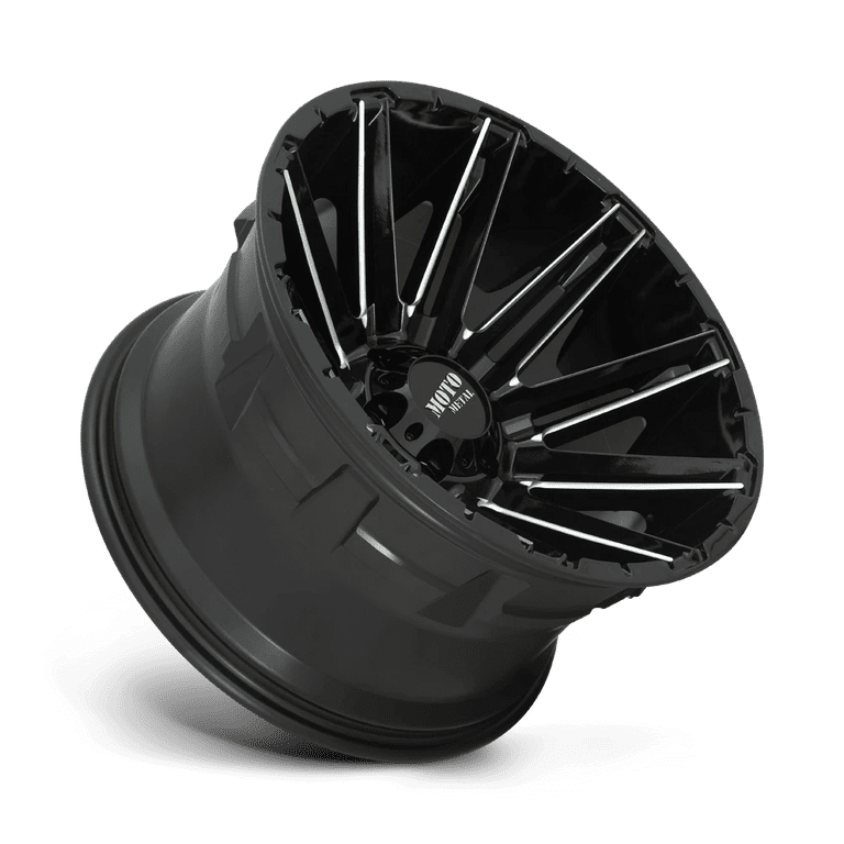 Moto Metal Aluminum Rim MO998 KRAKEN 22X10in Gloss Black Milled 
