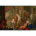 thumbnail image 2 of Johann Georg Platzer 24x18 Black Ornate Framed Double Matted Museum Art Print Titled: The Pleasures of the Seasons; Summer (C. 1730), 2 of 5