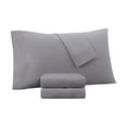 thumbnail image 2 of Serta Traditional 85 Thread Count Gray Polyester Sheet Sets, Twin-XL, (3 Pieces), 2 of 4
