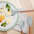 thumbnail image 2 of Juego de Utensilios de Cocina: 13 piezas de Uensilios de Cocina de Silicona - Juego de Espátula Antiadherente con Mango de Madera (Verde), 2 of 4