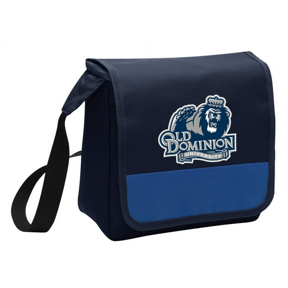 OFFICIAL ODU Lunch Bag Mens or Womens Old Dominion University Lunch Box Cooler with Shoulder Strap