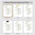 thumbnail image 3 of PixonSign Adhesive Wall Art Watercolor Greenery Plants Posters, Set of 3 Nature Wilderness Decorative Botanical Illustrations Wall Decor, Flowers Banquet Canvas Prints for Home Decor - 11"x14", 3 of 5