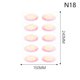thumbnail image 1 of Disposable Temporary Eye Tattoo Stickers Waterproof DIY Flash Eyeshadow Eyeliner Face Sticker Makeup Tool, 1 of 7