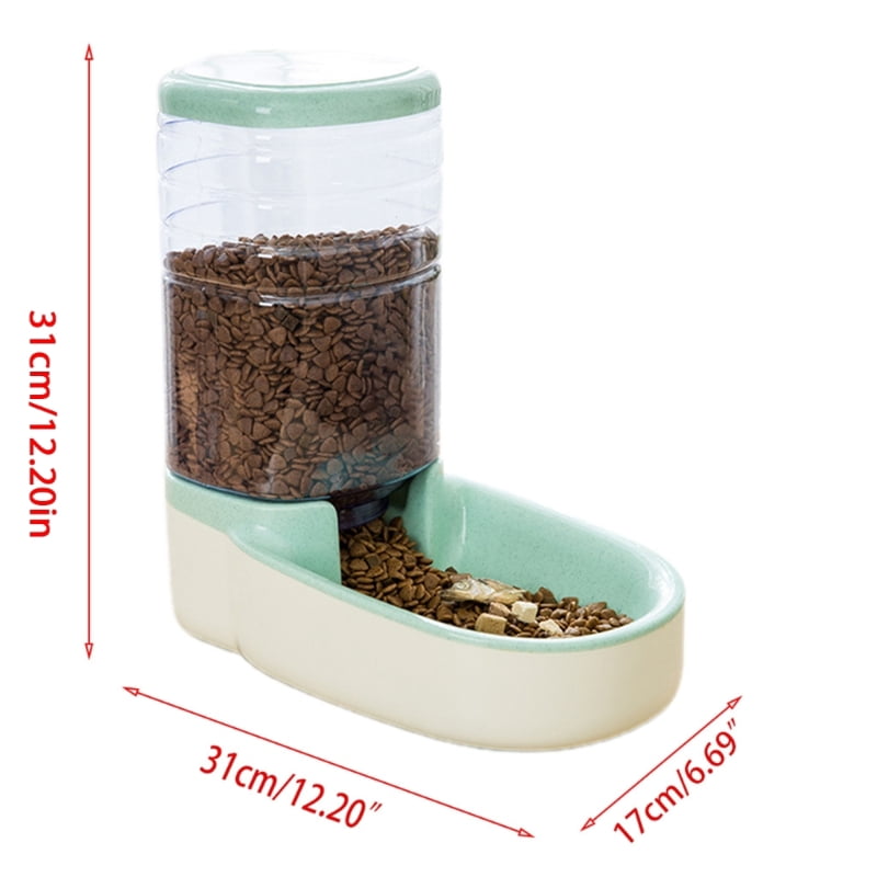 Yiran Automatic Pet Feeder for Dogs & Cats, Pink