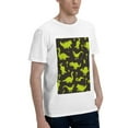 thumbnail image 2 of Bingfone Cute Cartoon Dinosaurs Men'S Loose Fit Short-Sleeve Pocket T-Shirt, 2 of 7