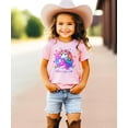 thumbnail image 2 of 6th Birthday Unicorn Shirt for Girls Rainbow Horse Party Theme Six Year Old Graphic Tee Pink Shirt 5-6, 2 of 5