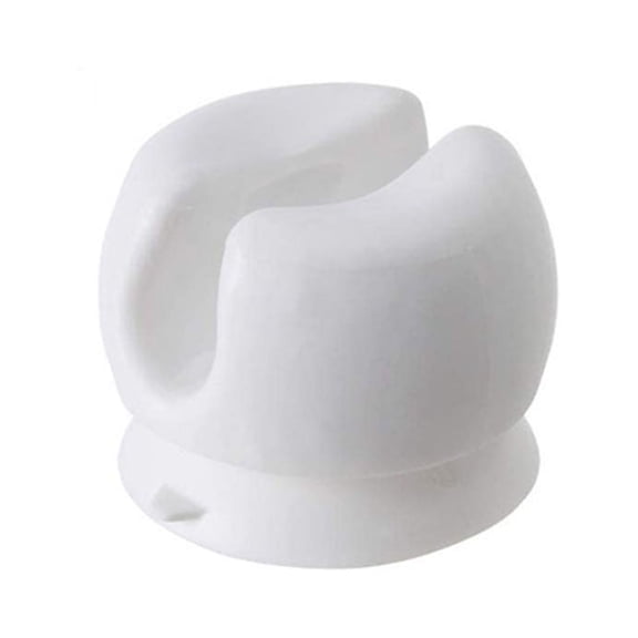 Simple Suction Cup Toothbrush Holder Bathroom Wall Free NEW Perforated