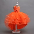 thumbnail image 5 of Esaierr 4-11Y Kids Girls Dresses Flower Princess Dress Toddlers Princess Dress Flower Girl Dresses for Wedding Dress for Girls Wedding Guest Pageant Dresses for Girls Birthday Dresses for Girls, 5 of 7