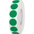 thumbnail image 1 of GHSDFBB Lot de 2000 Autocollants Ronds à Pois Colorés (1 Pouces, Vert), 1 of 7
