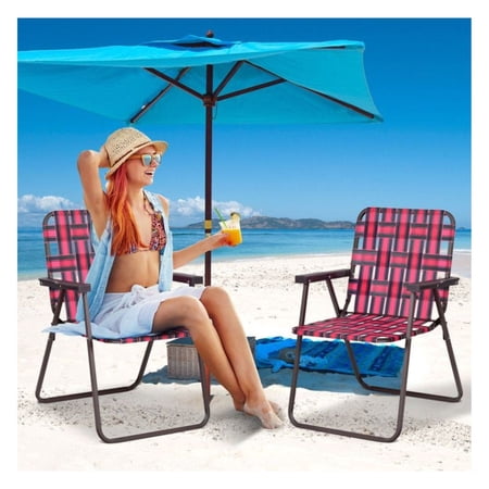 folding beach chairs 6 pack product