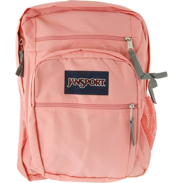 JanSport Jansport Big Student Polyester Backpack Strawberry Pink