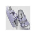 thumbnail image 2 of Justice Little and Big Girls Footbed Sandals, 2 of 6