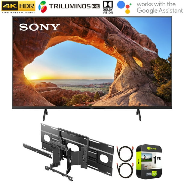 Sony KD65X85J 65 Inch X85J 4K Ultra HD LED Smart TV (2021 Model) Bundle