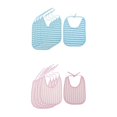 thumbnail image 1 of 10Pcs Protector Impermeable de Ropa Reutilizable del Bebé Que Come el Bebé Sunnimix Babero reutilizable impermeable para comer, 1 of 8