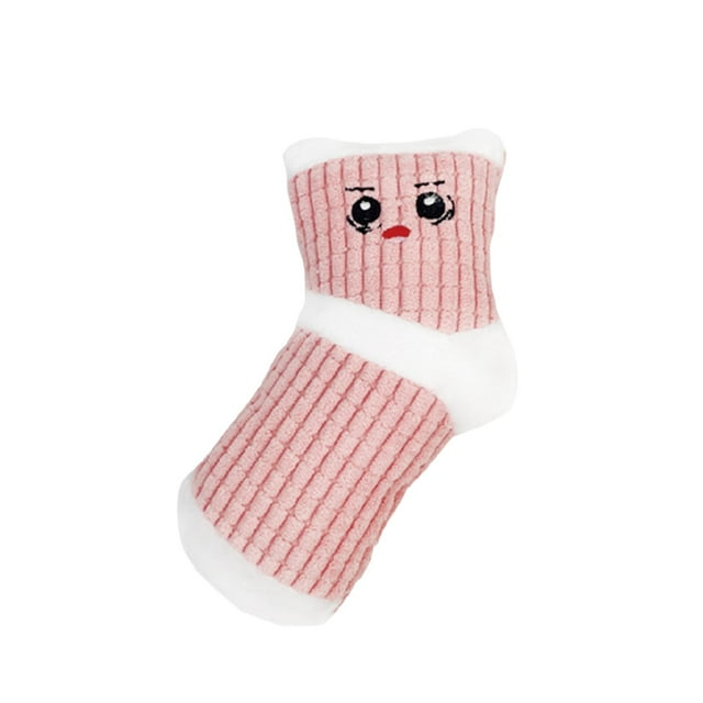 Juguete chirriante para perros, para mantenerlos ocupados, para perros pequeños y medianos, resistente, creativo y ligero. Rosa Blanco