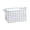 White #4, variant on Large Fabric Storage Bins | Foldable Canvas Laundry Hamper & Toy Basket with Handles for Home Organization | Linen Closet & Shelf Organizer
