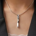 thumbnail image 4 of LavaJewelry Apollo Necklace, 925 Silver Pendant & Chain Necklace, Necklace for Men, 4 of 5