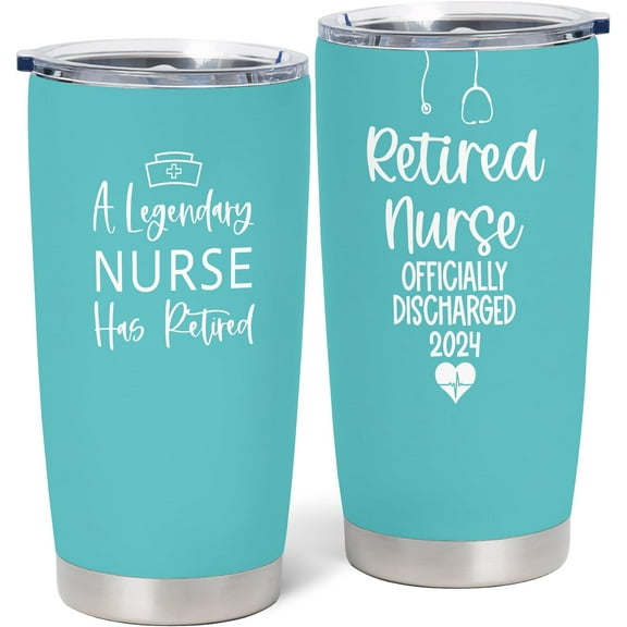 Nurse Retirement Gifts For Women, Retirement Gifts For Nurses, Nurse Retirement Gifts, Retired Nurse Gifts For Women, Best Nurse Retirement Gifts 20oz Stainless Steel Tumbler