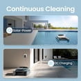 thumbnail image 3 of Aiper EcoSurfer S1 Solar Pool Skimmer, Robotic Pool Surface Cleaner for Above Ground & In Ground Pool w/ App Support, Ultrasonic Detection - Black, 3 of 7