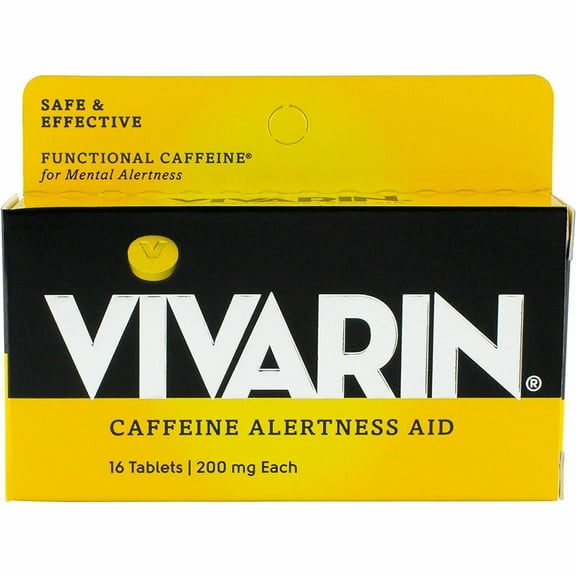 Vivarin Functional Caffeine Alertness Aid  Safe & Effective, 16ct, 6-Pack