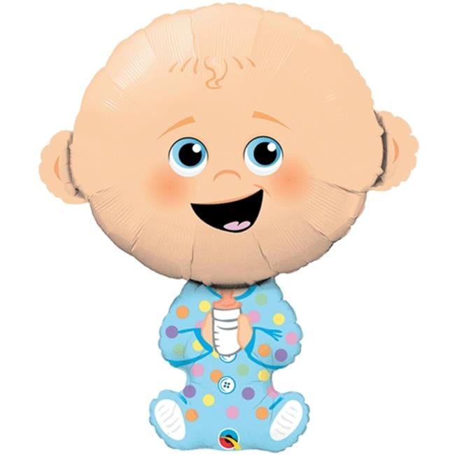Loftus International Q4-3326 38 in. Baby Boy Helium Shape Balloon