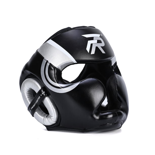 Casco de boxeo engrosado, protector de cabeza, protección total, protector de cabeza Sanda, protector de lucha para niños