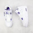 thumbnail image 2 of Jordan 4 Retro Metallic Purple Men's, 2 of 5