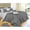 Black And White, variant on Black and White Check Luxury 6 Piece Duvet Cover Set, King