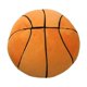 thumbnail image 1 of Juguete de Pelotas Deportivas de Peluche Strade Fareast Limited Pelota de Juguete de Peluche Deportivos Naranja, 1 of 8