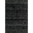 thumbnail image 2 of nuLOOM Moroccan Blythe Black and White 4' x 6' Transitional Area Rug, 2 of 9