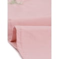 thumbnail image 5 of Vestido camisero de manga larga con botones y cuello vuelto floral bordado para mujer Rosa XS, 5 of 5