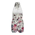 thumbnail image 5 of Rompers for Women Casual Halter Neck Backless Summer Boho Floral Printed Shorts Jumpsuits Sexy Beach Dressy 2026 XL, 5 of 7
