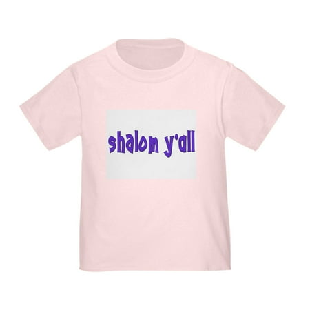 

CafePress - JEWISH SHALOM Y all Toddler T Shirt - Cute Toddler T-Shirt 100% Cotton