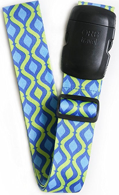 designer luggage strap