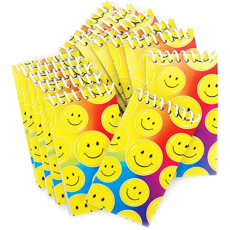 Safari Party Notepad - Party Favors - 12-Pack, Smile Note Pads