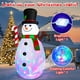 thumbnail image 3 of Muñeco de nieve inflable navideño Danxilu de 150 cm con luces LED, 3 of 9