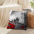 thumbnail image 4 of LALILO Throw Pillow Covers London Uk Red And Big Westminster Cushion Cover 18" x 18", 2 Pack, 4 of 6