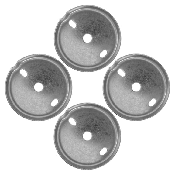 4-Piece Stainless Steel Bathroom Towel Bar Bracket Replacement Kit for and Stable Wall Mount Hardware