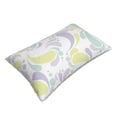 thumbnail image 3 of YFYANG Super Soft Rectangular Plush Cushion Cover (Without Pillow Insert), Gorgeous Lilac Comfort and Non-Pilling Hidden Zip Bedroom Sofa Pillowcases, 16"x24", 3 of 9