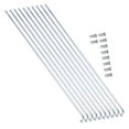 thumbnail image 4 of Rayons de Vélo, Haute Résistance 10 Pcs Installation Pratique Qualité Acier Inoxydable Rayons de Vélo de Montagne pour Rayons de Roue pour Vélos de Montagne et de Route 220mm / 8.7 Po, 4 of 8