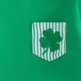 thumbnail image 5 of Leey-World Toddler Baby Boy St Patricks Day Outfit Irish Lucky Charm Embroidery Stripe Waffle Knit Sweatshirt + Pants Set|Green,12-18 Months, 5 of 7