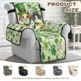 thumbnail image 4 of TSOVTHRID Shamrock Dog Cat Recliner Sofa Cover Washable Recliner Slipcover Green Hat Print Non-Slip 1 Seat Couch Furniture Protector Covers with Pockets for St. Patrick's Day Decoration, 4 of 7