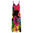 thumbnail image 4 of Nostalgic Vintage Floral Fine Art Sleeveless Dress Summer Dress Woman 2025, 4 of 7