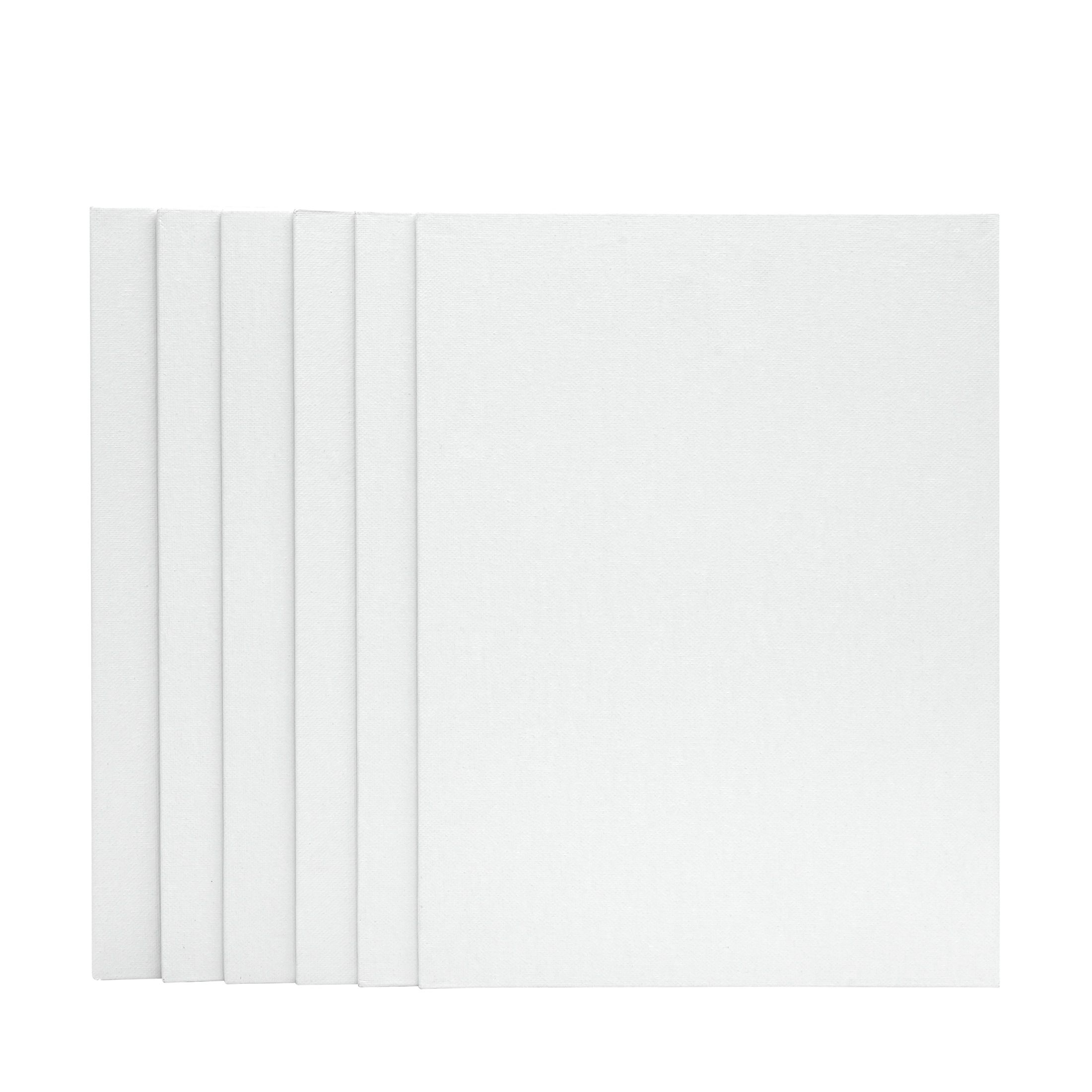 Studio White Canvas Panels, 9" x 12", 6-Pack photo 3