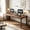 Brown, variant on Fnova 78.7" Extra Long Computer Desk, 2 Person Double Desk Industrial Home Office Desk, Large Workstation Desk with Adjustable Feet for Home Office, Study Room, Living Room, Coffee